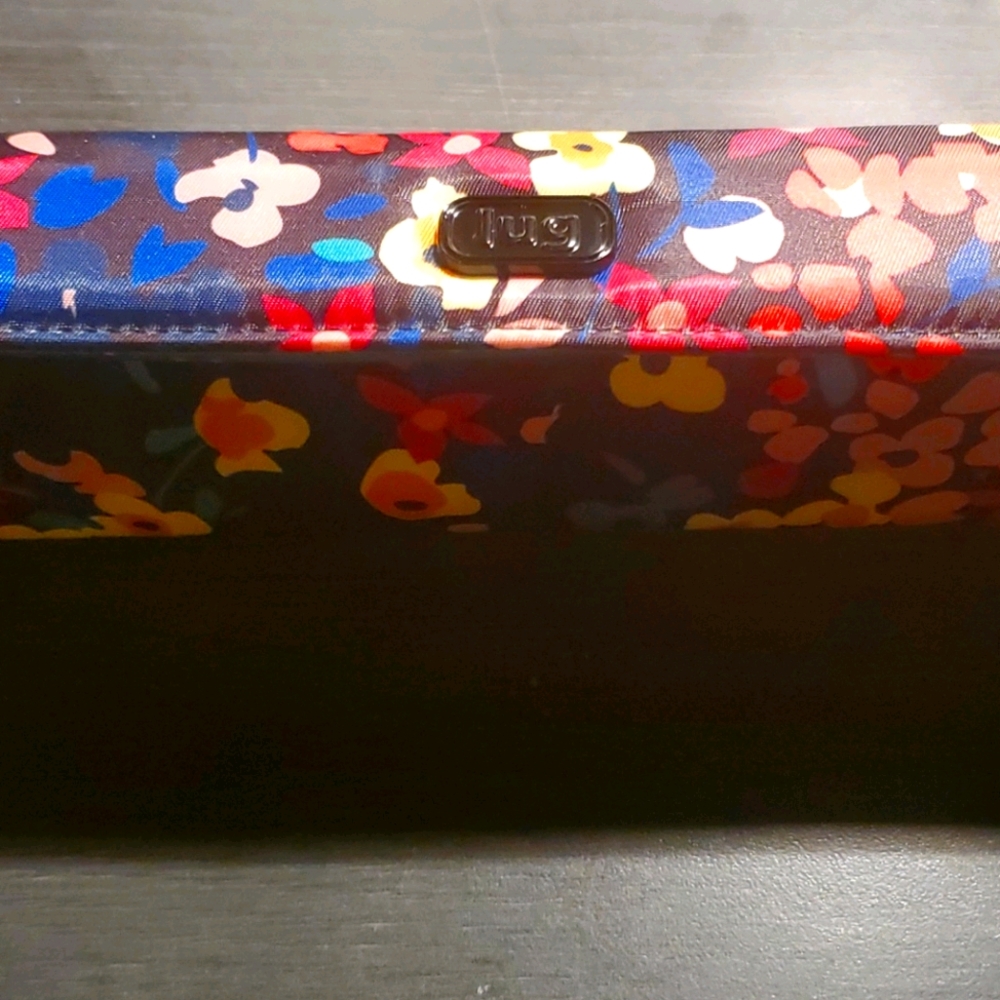 Lug pill case silk material zipper on side…